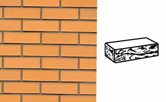 Кирпич клинкерный пустотелый Muhr 01 Niederlausitzer Gelb готик, 240*115*52 мм